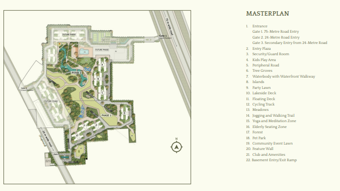 Emaar Serenity Hills,Master Plan | DhanBhumi